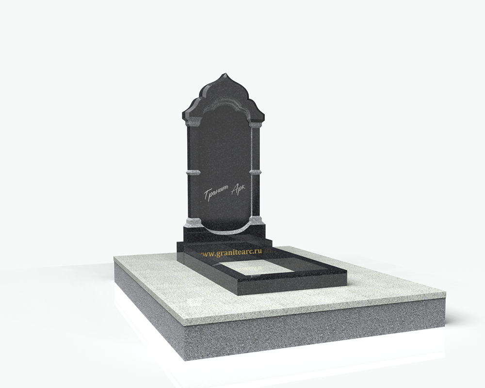 Стандартный памятник с аркой