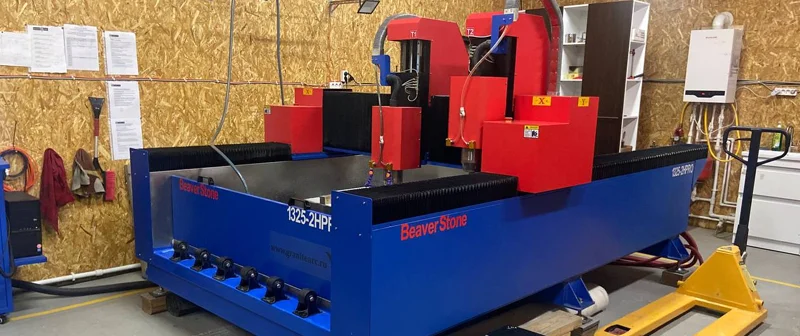 Фрезеровка гранита на станке Beaver