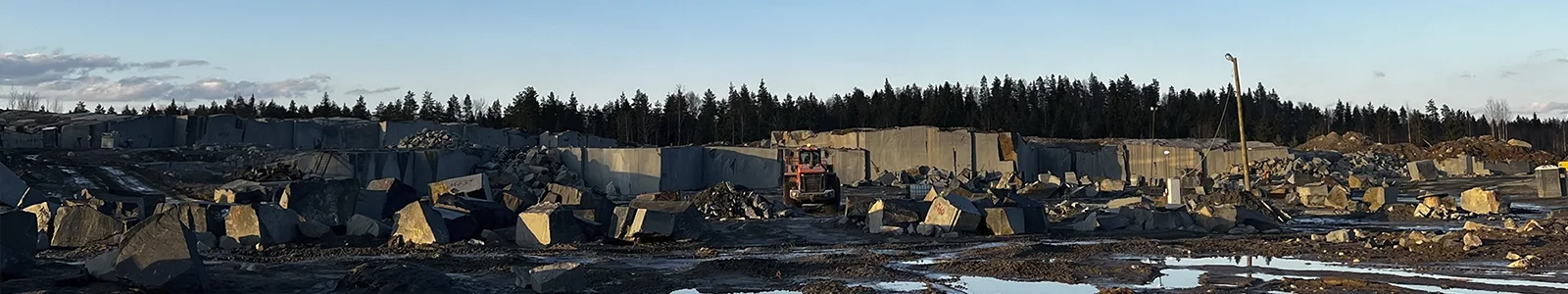 Рабочая зона станка Beaver Stone по граниту